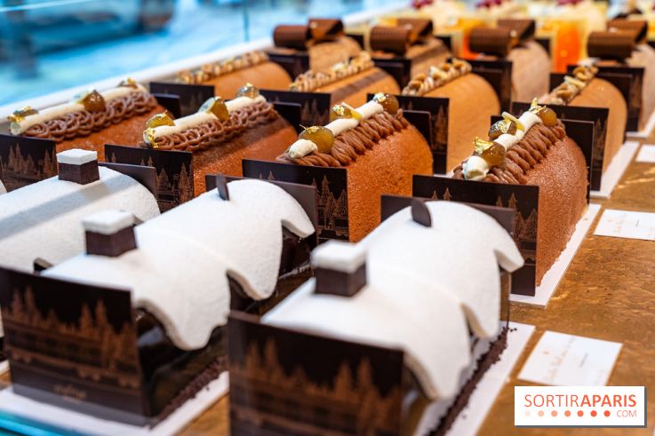 Bûche de Noël Lenôtre 2025 : Le train des Merveilles et les créations de fête - photos - A7C07605