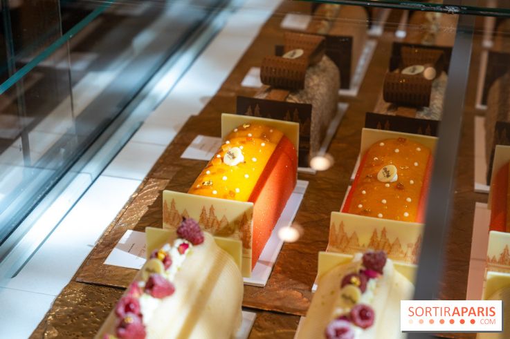 Bûche de Noël Lenôtre 2025 : Le train des Merveilles et les créations de fête - photos - A7C07614