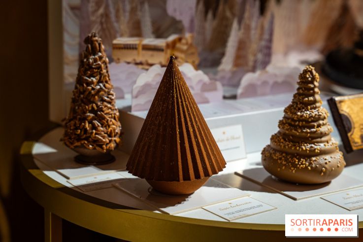 Bûche de Noël Lenôtre 2025 : Le train des Merveilles et les créations de fête - photos