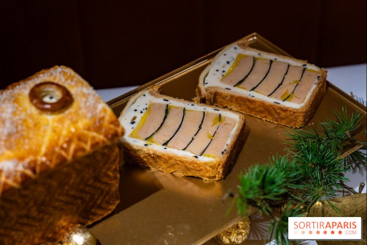Bûche de Noël Lenôtre 2025 : Le train des Merveilles et les créations de fête - photos
