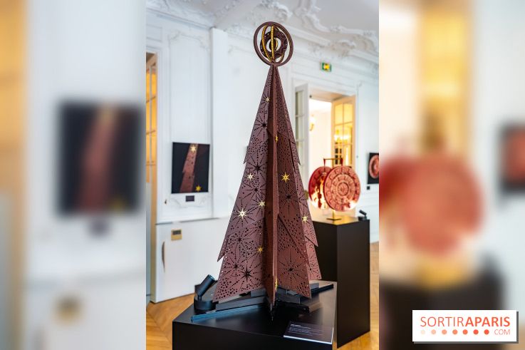 Bûche de Noël Opéra Garnier de la Maison du Chocolat 2025 - photos - A7C07795