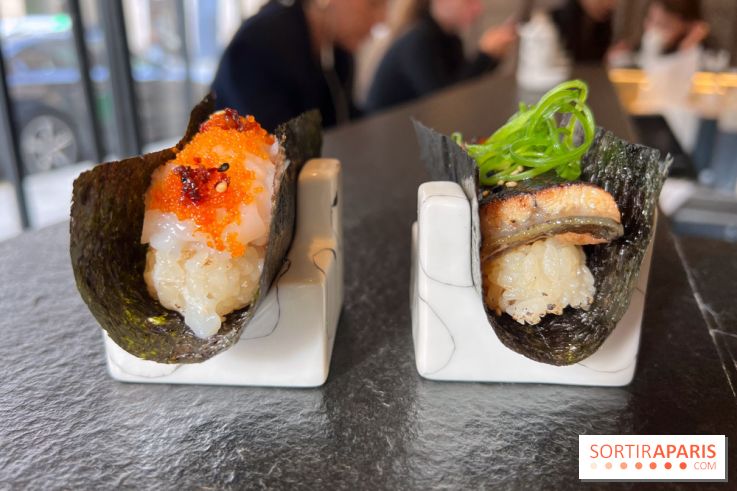 Nobisan - Temaki anguille, temaki Saint-Jacques