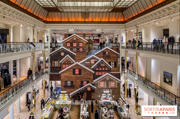 Les vitrines de Noël 2025 du Bon Marché : le grand magasin se métamorphose en (Bon) Marché de Noël