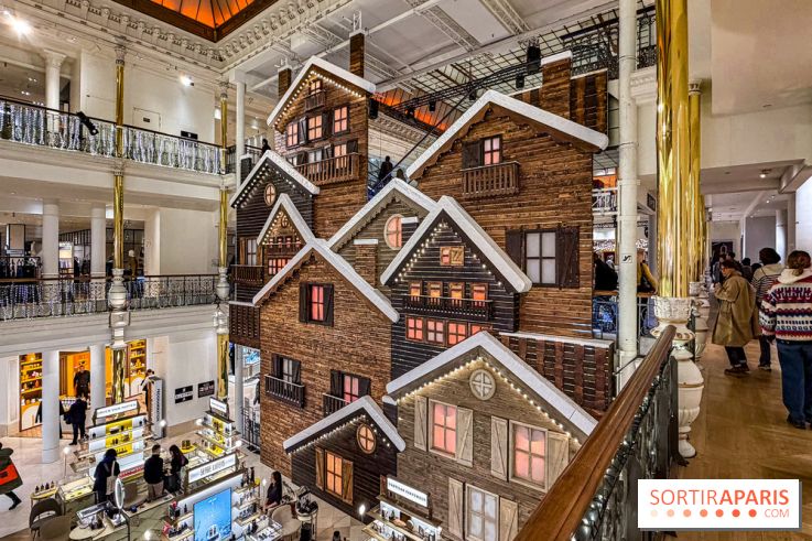 Les vitrines de Noël 2025 du Bon Marché : le grand magasin se métamorphose en (Bon) Marché de Noël