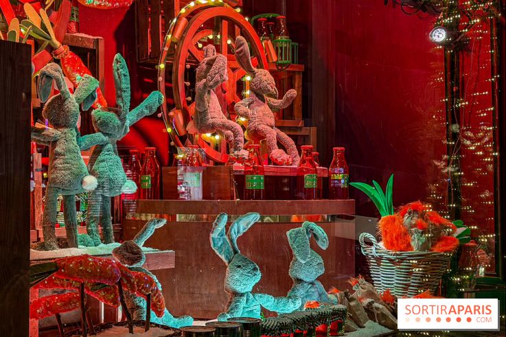 Les vitrines de Noël 2025 du Bon Marché : le grand magasin se métamorphose en (Bon) Marché de Noël - IMG 0711