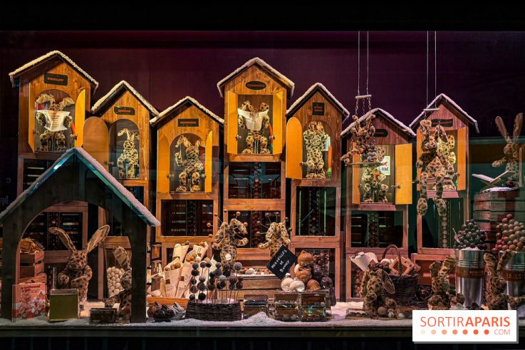 Les vitrines de Noël 2025 du Bon Marché : le grand magasin se métamorphose en (Bon) Marché de Noël