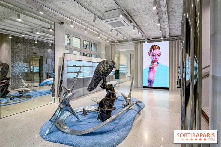 Gentle Monster : le flagship parisien du lunetier sud-coréen et ses installations futuristes