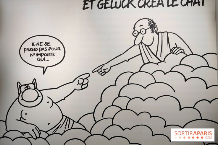 Geluck expose Le Chat : l'exposition rétrospective entre art et humour se dévoile au musée Maillol