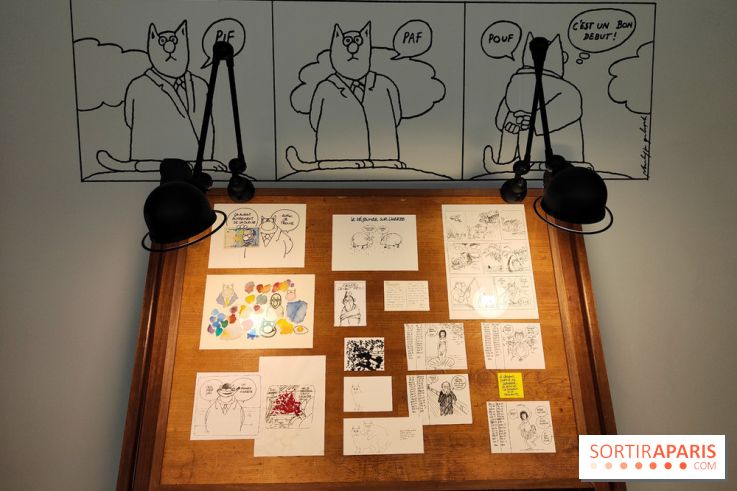 Geluck expose Le Chat : l'exposition rétrospective entre art et humour se dévoile au musée Maillol