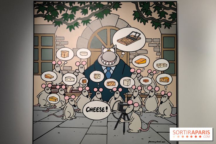 Geluck expose Le Chat : l'exposition rétrospective entre art et humour se dévoile au musée Maillol