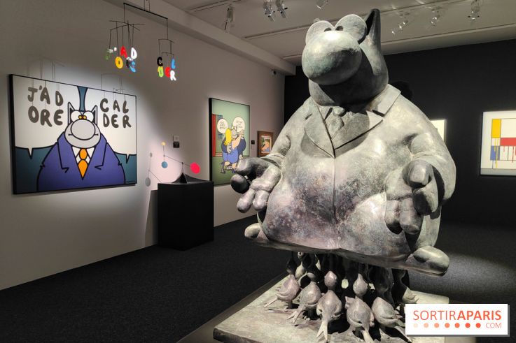 Geluck expose Le Chat : l'exposition rétrospective entre art et humour se dévoile au musée Maillol