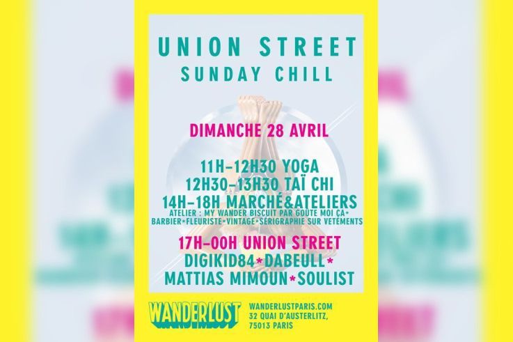 UNION STREET SUNDAY CHILL