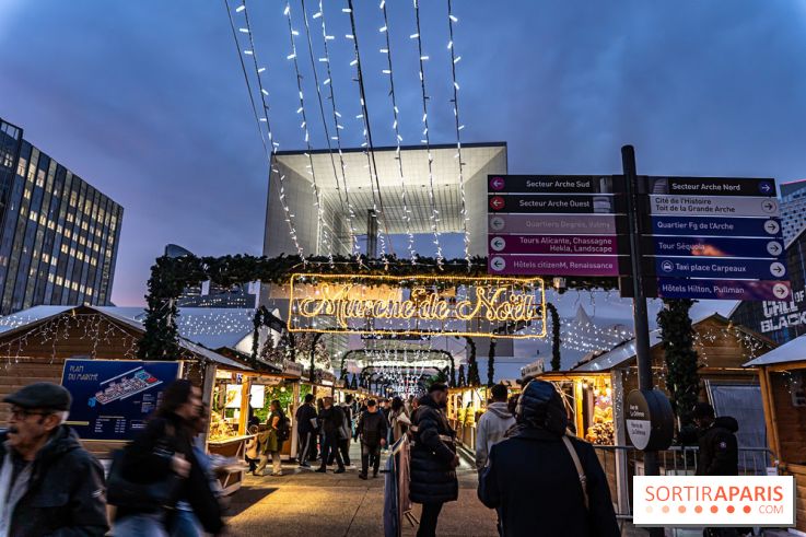 Marché de Noël de la Défense 2025, les photos