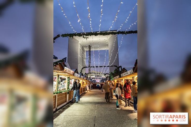 Marché de Noël de la Défense 2025, les photos