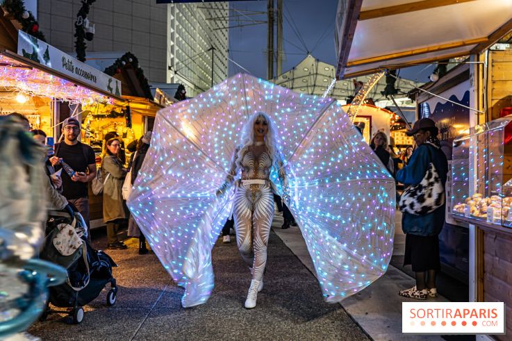 Marché de Noël de la Défense 2025, les photos