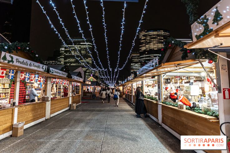 Marché de Noël de la Défense 2025, les photos