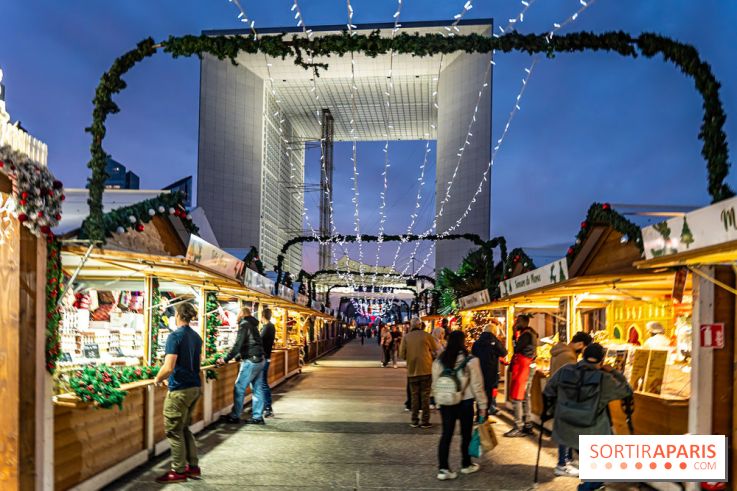 Marché de Noël de la Défense 2025, les photos