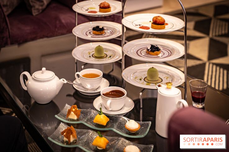 Tea time du Trianon Palace à Versailles dans les Yvelines par Eddy Benghanem - photos - A7C09931