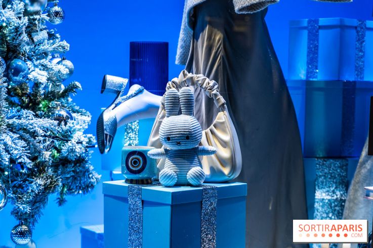 Inauguration des vitrines de Noël du BHV Marais à Paris 2025 avec Vincent Niclo et Vitaa - photos