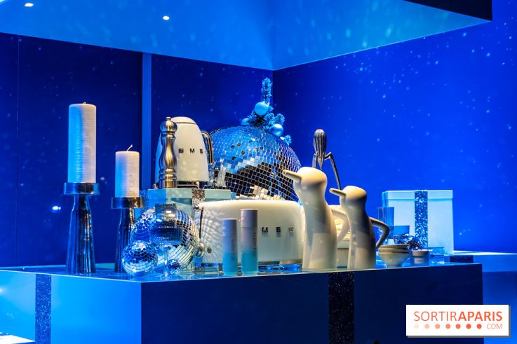 Inauguration des vitrines de Noël du BHV Marais à Paris 2025 avec Vincent Niclo et Vitaa - photos - A7C01501