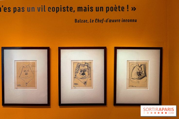 Les Voies ardentes de la création : Picasso, Balzac et Rodin s'exposent à la Maison de Balzac - IMG 2167