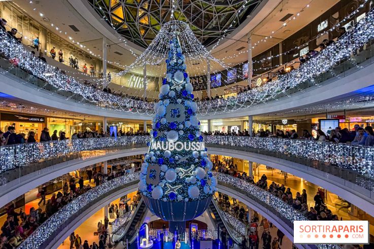 Le sapin de Noël 2025 de Beaugrenelle, co-signé par une Maison de Haute Joaillerie française
