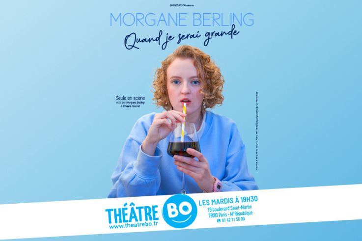 « Quand je serai grande » : LE seule-en-scène d'humour sur la vingtaine et le passage à l'âge adulte au Théâtre BO