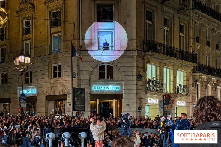 Illuminations de Noël 2025 : Julien Cohen organise un flash mob géant avec 300 musiciens à Paris  - IMG 0882