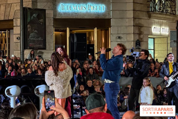 Illuminations de Noël 2025 : Julien Cohen organise un flash mob géant avec 300 musiciens à Paris  - IMG 0884