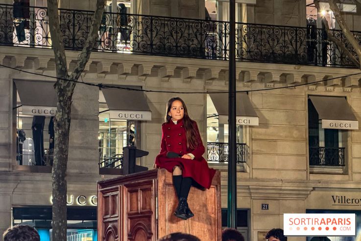 Illuminations de Noël 2025 : Julien Cohen organise un flash mob géant avec 300 musiciens à Paris  - IMG 0895