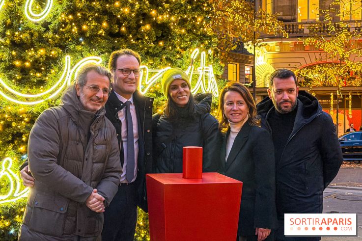 Les illuminations de Noël 2025 du Boulevard Haussmann - IMG 2302