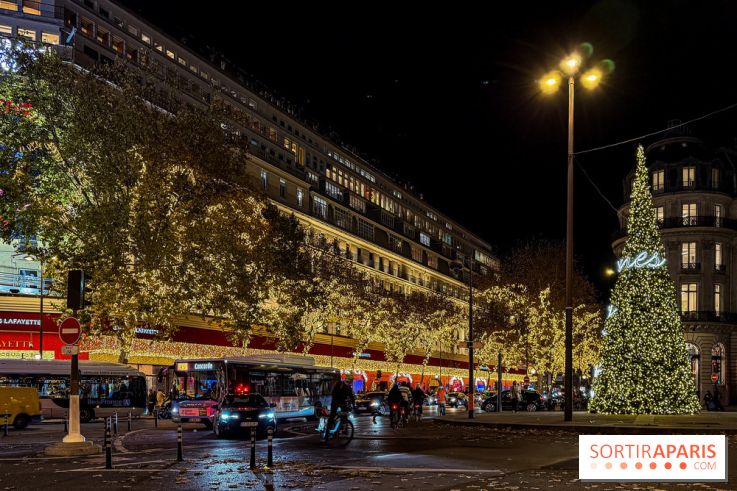 Les illuminations de Noël 2025 du Boulevard Haussmann