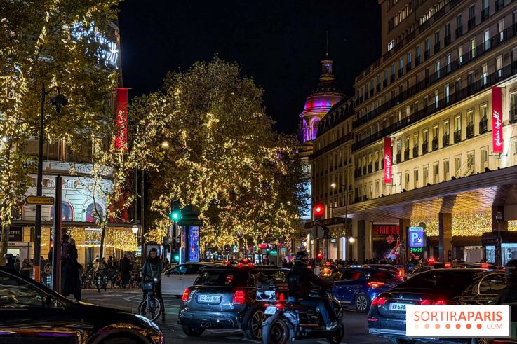 Les illuminations de Noël 2025 du Boulevard Haussmann