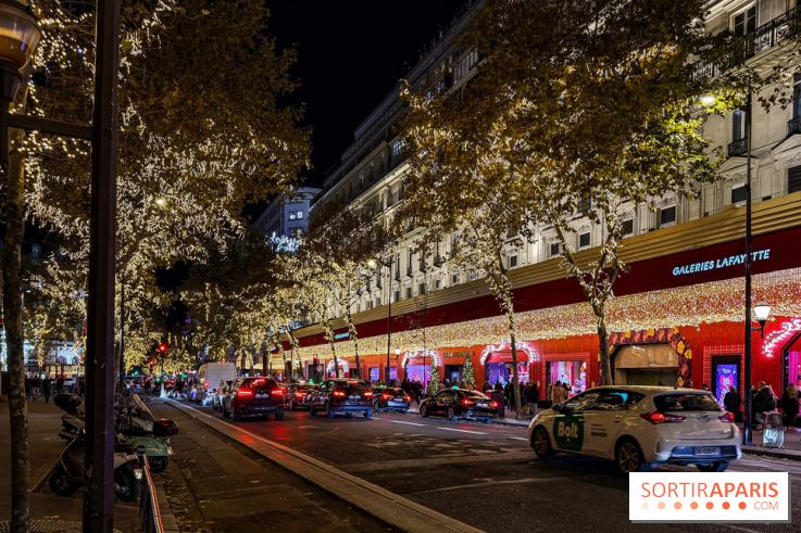 Les illuminations de Noël 2025 du Boulevard Haussmann