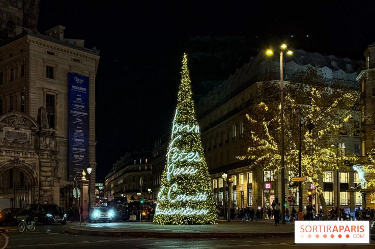 Les illuminations de Noël 2025 du Boulevard Haussmann