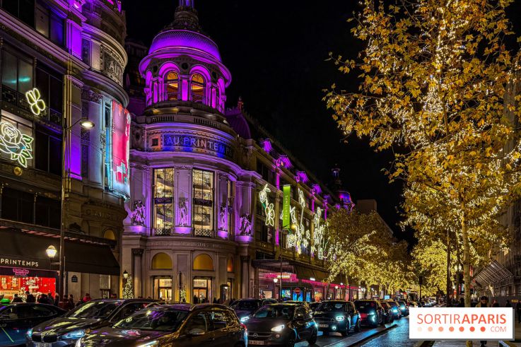 Les illuminations de Noël 2025 du Boulevard Haussmann