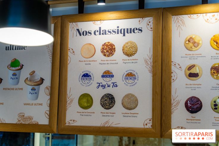 Fay'si Tis cookie et chocolate chaud à Paris