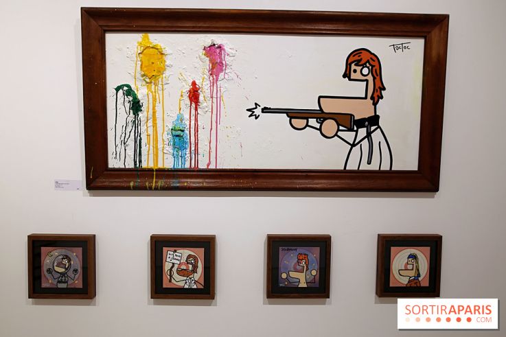 Toctoc, nos photos de son exposition dans une galerie du 4e à Paris