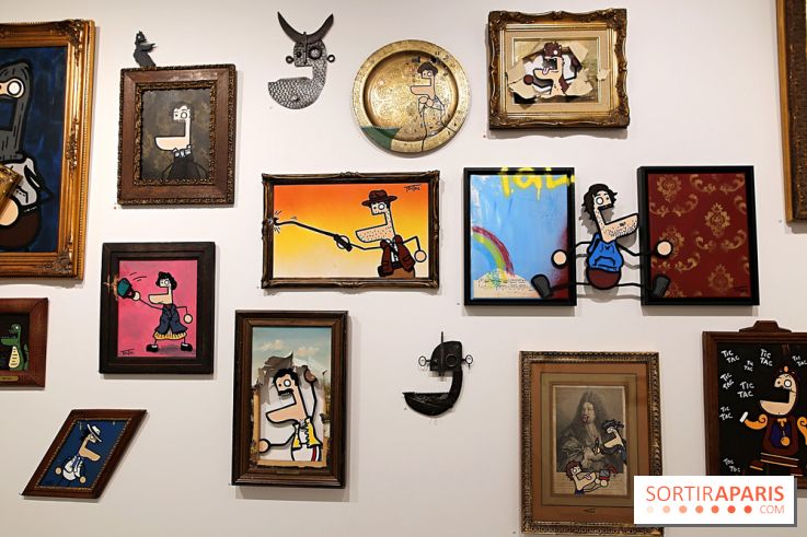 Toctoc, nos photos de son exposition dans une galerie du 4e à Paris