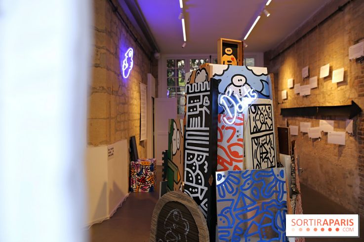 Sur les traces du D. : nos photos de l'exposition du street artiste au Wilde - Le lieu à Paris