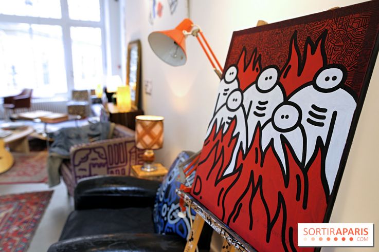 Sur les traces du D. : nos photos de l'exposition du street artiste au Wilde - Le lieu à Paris