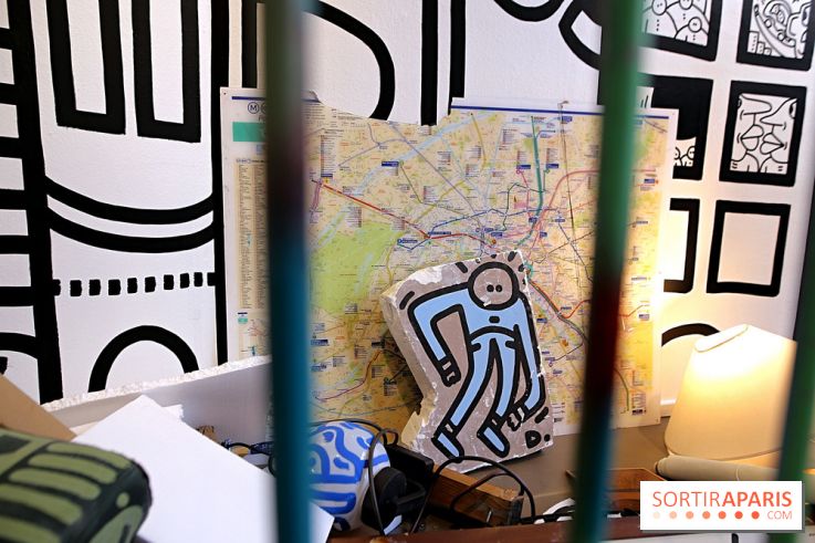 Sur les traces du D. : nos photos de l'exposition du street artiste au Wilde - Le lieu à Paris