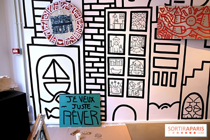 Sur les traces du D. : nos photos de l'exposition du street artiste au Wilde - Le lieu à Paris