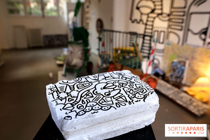 Sur les traces du D. : nos photos de l'exposition du street artiste au Wilde - Le lieu à Paris