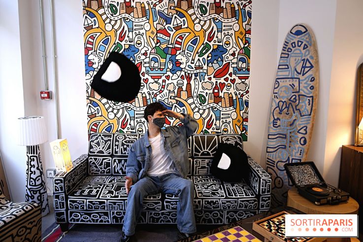 Sur les traces du D. : nos photos de l'exposition du street artiste au Wilde - Le lieu à Paris