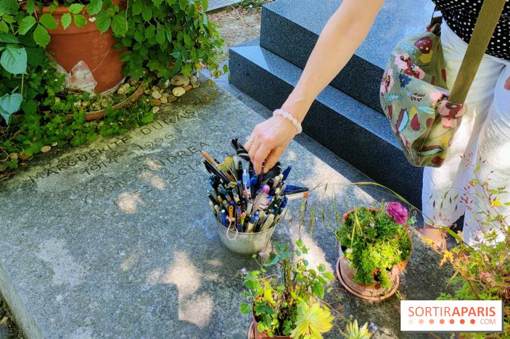 Visuels Paris - Tombe Marguerite Duras 