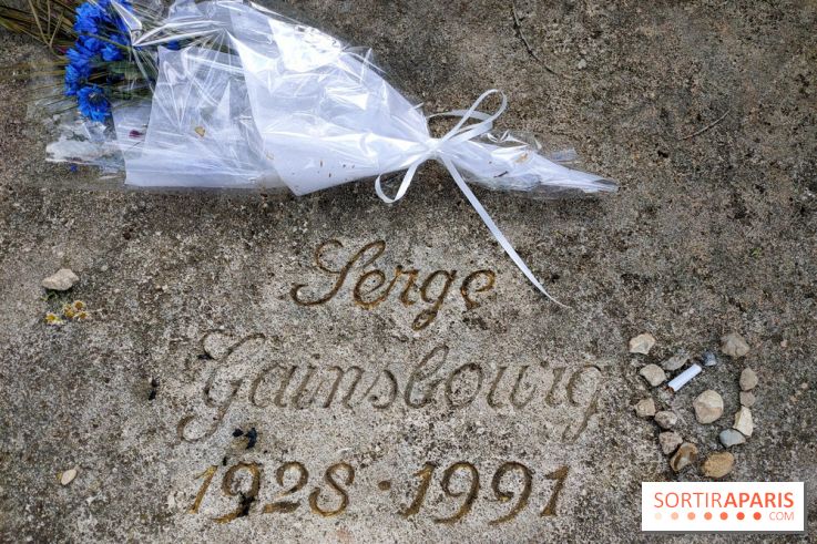 Visuels Paris - Tombe Serge Gainsbourg