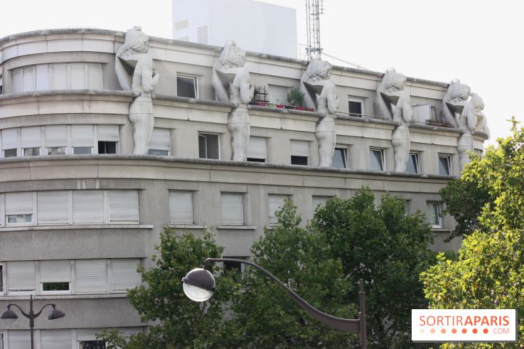 Visuels Paris - Cariatides Daumesnil