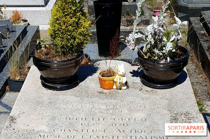 Visuels Paris - Tombe Juliette Gréco