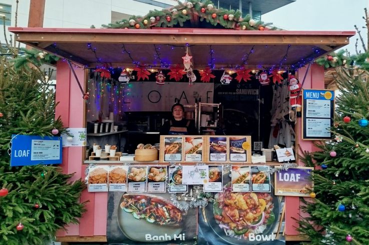 Loaf Restaurant au Marché de Noël Suisse de la Vilette